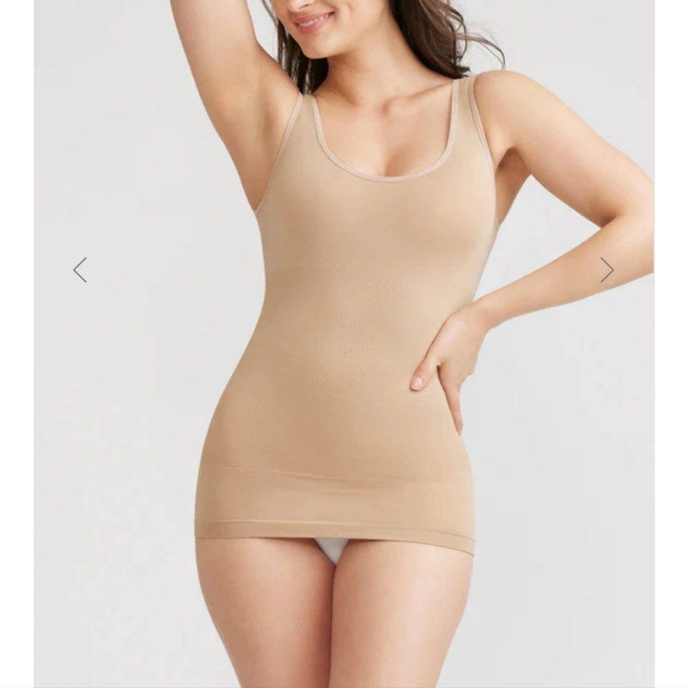 Lena Shapewear Tank Top Seamless Firm Sculpted Compression Size Small